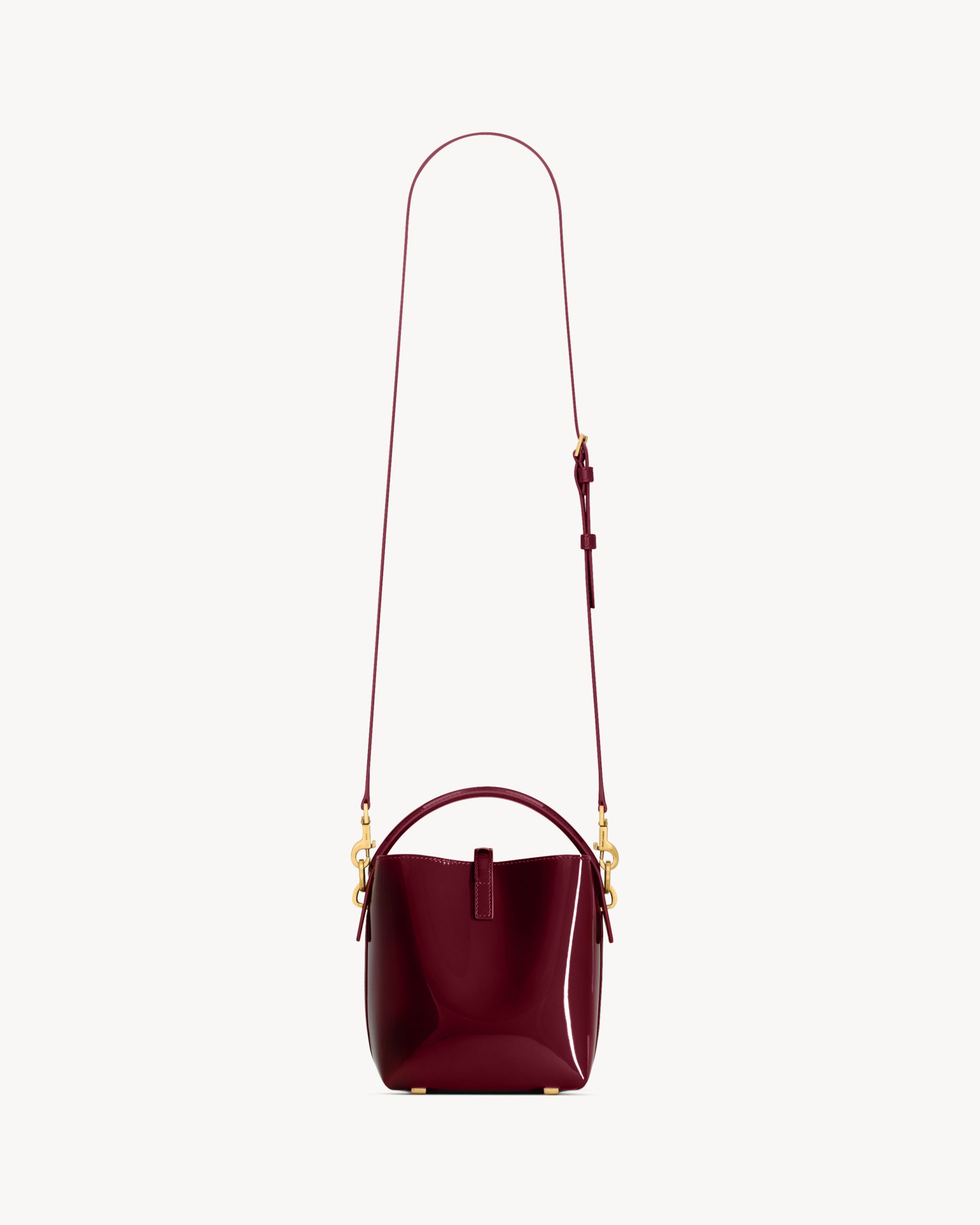 YSL LE 37 mini in patent leather - Image 2